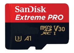 Sandisk MicroSDXC Extreme Pro 100MB/s V30 + SD adapter - 32GB